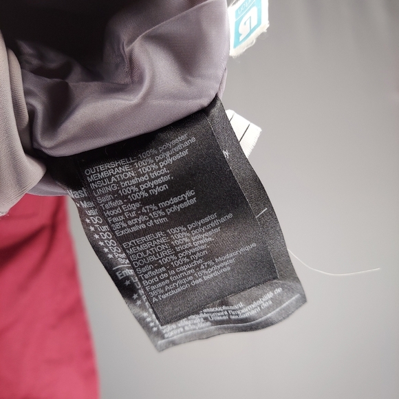 Burton Snowboard Jacket Small DryRide Red Snap Zip Pocket Hooded Water-resistant - Picture 10 of 12